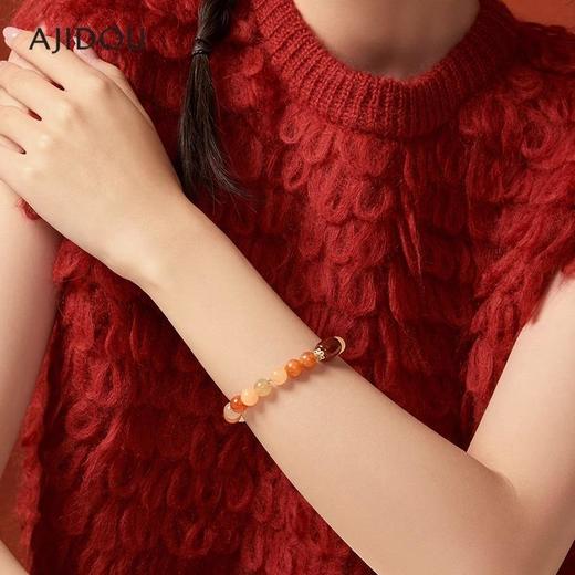 [小滋心选]【活动价 ¥49.9 ¥59.9 ¥69.9】AJIDOU 阿吉豆手链女款水晶珍珠串珠手饰轻奢 商品图9