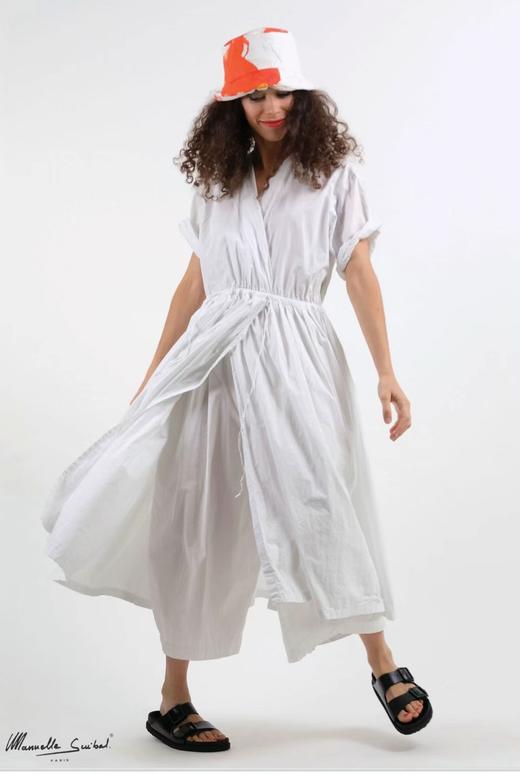 Manuelle Guibal 2色V领连衣裙 商品图5