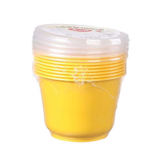 【批发】美丽雅 圆型一次性餐盒1000ml*8套装 商品图10