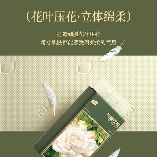 植护山茶花悬挂式抽纸整箱餐巾纸抽家用实惠装厕纸擦手卫生纸巾 商品图4