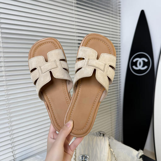 百丽同款平替凉拖女士拖鞋 | 舒适又时尚、绝美夏日半托、休闲百搭、4色可选、搭配裤子裙子都好看~ 商品图5