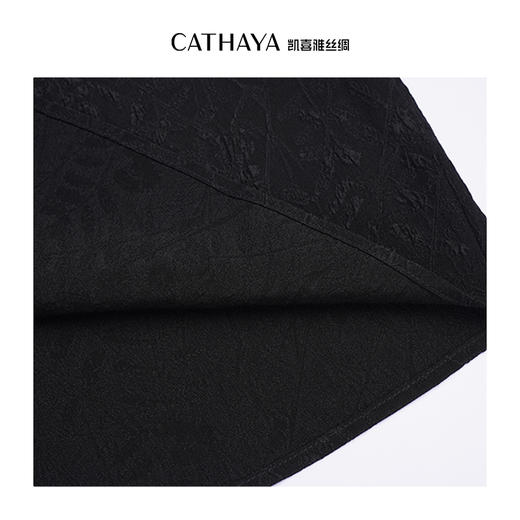 凯喜雅 中式圆领上衣 100%桑蚕丝 商品图11