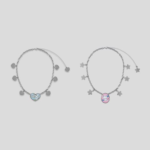 GOODBAI GOODEES 可爱机器小猫异形金属挂坠项链 商品图0