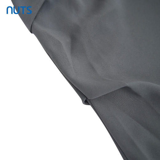 NUTS商场同款夏季灰色高级设计感气质褶皱半身长裙423061089 商品图3