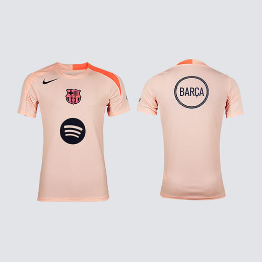 小李子正品NIKE耐克巴萨二客足球运动训练短袖成人男HM3344-808 商品图4