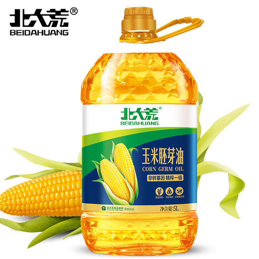 【中国农垦】北大荒压榨一级玉米胚芽油5L(绿) 商品图0