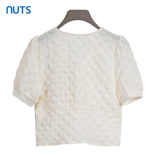 NUTS商场同款夏季设计感小众新中式短袖衬衫428013462 商品图1