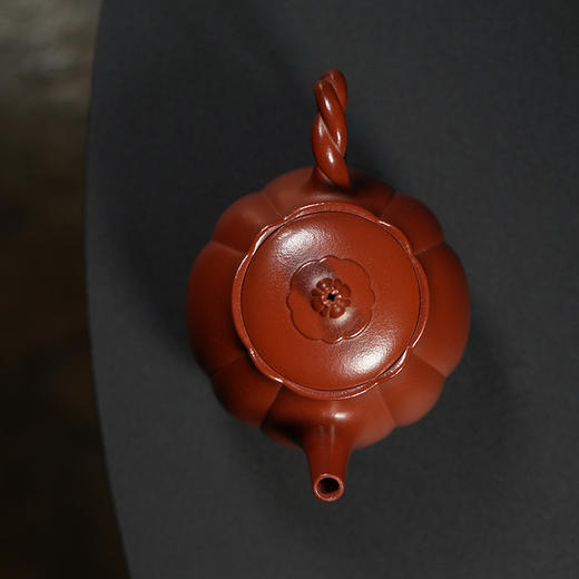 龙德堂陶艺 汤宣武制《花开佛现》210cc 原矿大红袍  库存请咨询客服 商品图3