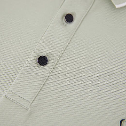 【新品上新】HX 夏季翻领短袖T恤合体S102522755101/02 商品图5