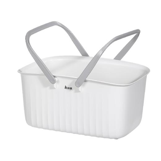 【批发】美丽雅海浪纹收纳篮 1个 商品图8