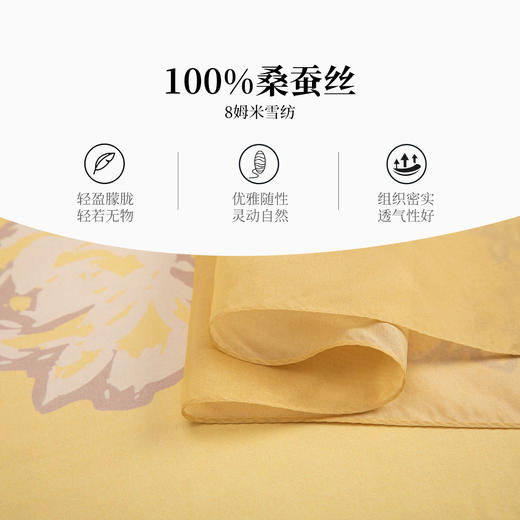 万事利“玫瑰的故事”长巾 商品图2