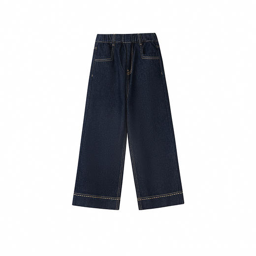 笛莎Deesha 童装女童裤子2025秋新款女童牛仔裤 商品图4