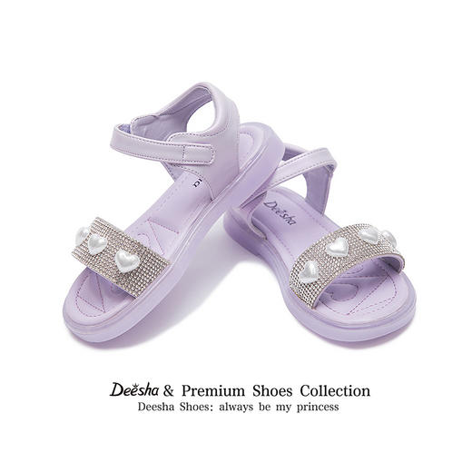 笛莎Deesha 女童童鞋2025夏新款凉鞋 商品图2