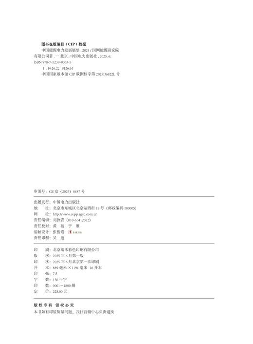 中国能源电力发展展望 2024 商品图3