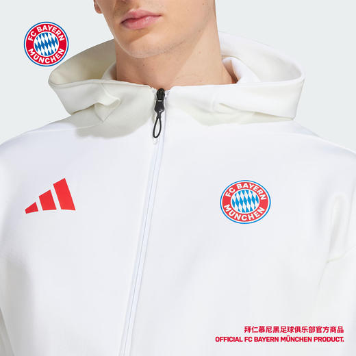 【官网同款】拜仁足球俱乐部丨足球连帽夹克春夏男女款外套运动休闲 商品图3