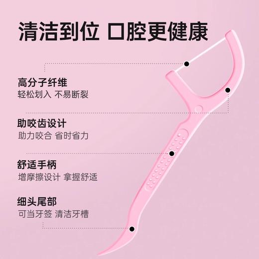 【MAYNOS水果味随身携带牙线棒】牙线棒牙缝清洁一次性剔牙签 商品图3