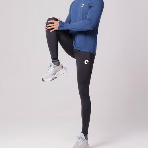【价值269元|可积分兑换】跑步压缩长裤透气速干磨毛保暖运动健身训练高弹打底紧身裤女款GPA12157 商品图2