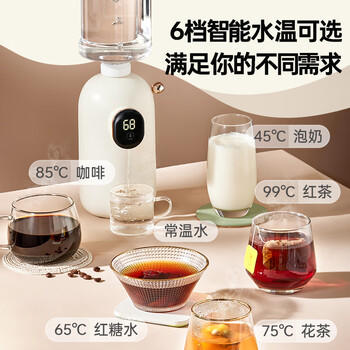 小熊（Bear）即热式饮水机 便携式烧水壶 台式桌面旅行 电热水壶家用小型速热泡奶YSJ-E20K2 商品图3