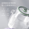七彩叮当新款养生壶多功能家用小型办公室全玻璃煮茶器烧水花茶壶 B9001-L 滤网款 1.2L 商品缩略图1