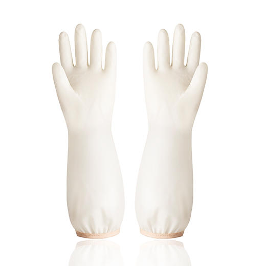 【丁腈防滑手套不伤手，手就是嫩~】家用丁腈手套加长耐用 清洁干活丁睛防水 洗衣家务丁晴洗碗手套厨房-QA 商品图12