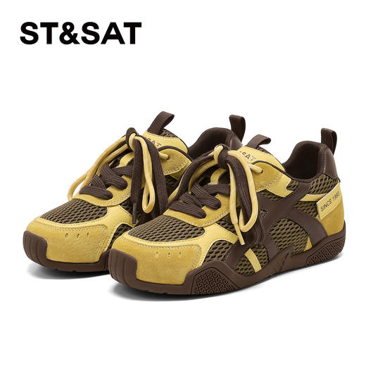 星期六舒适透气网面软底阿甘鞋SSD2112WPM 商品图12