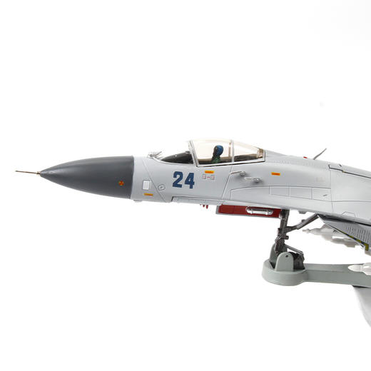 中航工业官方正品-长春航展、九三阅兵纪念品 特尔博1:72歼11飞机模型摆件合金仿真军事战斗机军模苏27军事模型大阅兵 商品图10