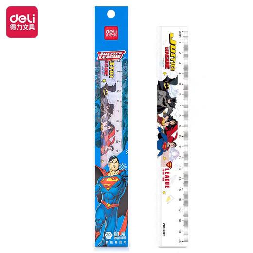 得力79760正义联盟直尺/20CM 商品图0