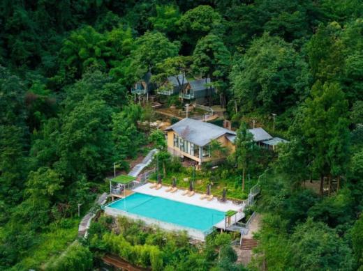 【青城山-427号民宿】单房预定，独栋2房，无边际泳池！青城后山景区旁、夏日临溪玩水避暑，带地暖、看云海日出！ZJS 商品图0