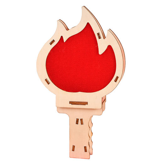 爱国建军手工星星之火儿童节材料包制作幼儿园国庆节道具diy火炬 商品图4