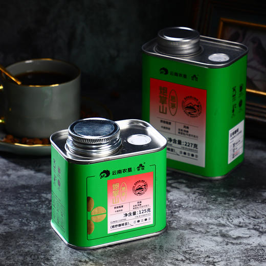 【中国农垦】云啡 炮掌山焙炒咖啡豆125g 商品图1