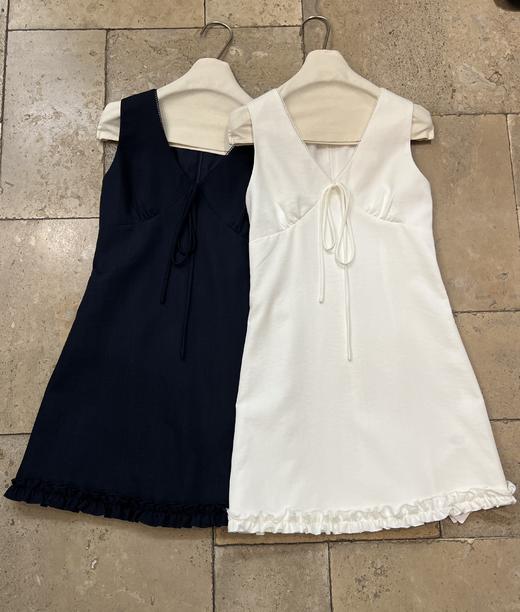 【门店同款】ENJOY夏季“夏日番情”系带木耳边短裙 163298067 商品图0