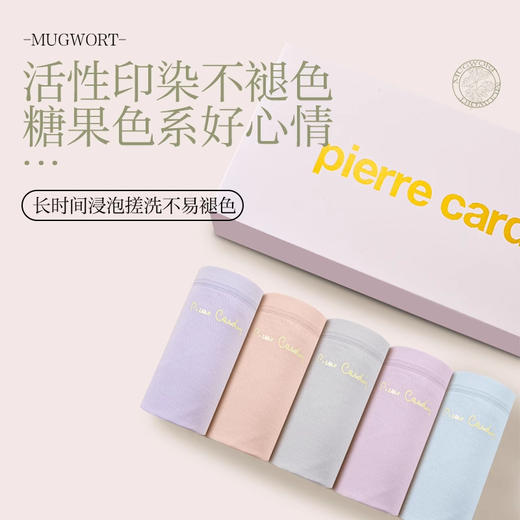 女士内裤透气清爽三角内裤抑菌亲肤棉裆四条装WP727138D 商品图2