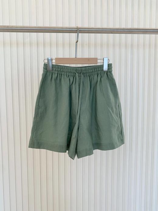 【高品质私服】【IC蟹壳青亚麻平纹衬衫+平纹短裤】简约设计突出面料与剪裁，尽显休闲随性，独特纹理，质朴格调G1481/G1476-CC【无标出货 介意慎拍】 商品图5