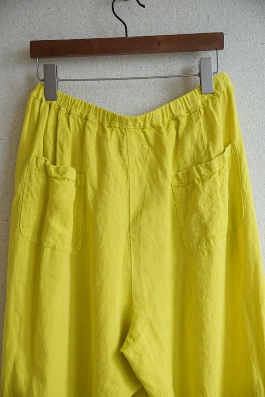 Manuelle Guibal 柠檬黄阔腿裤 商品图4