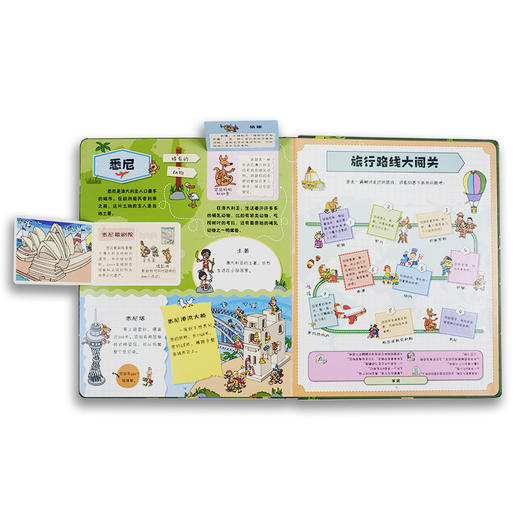《给孩子的时间+世界旅行书》精装大开本2册 商品图3