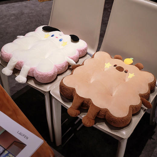 自然醒哈基米萌物饼干坐垫办公室久坐屁垫沙发垫学生宿舍座椅板凳加厚垫子QYL 商品图9