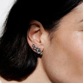 北京仓｜TATABORELLO-SETA-水晶 耳钉［意大利设计师］