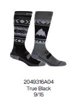 25/26BURTON雪袜W PRFRMNC LW SK 2PK TRUE BLACK 商品图0