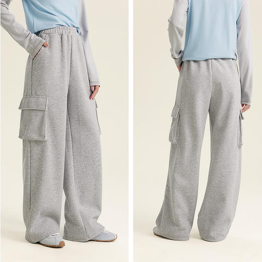 笛莎Deesha青少年女童裤子2025秋季女童时尚工装卫裤 商品图4