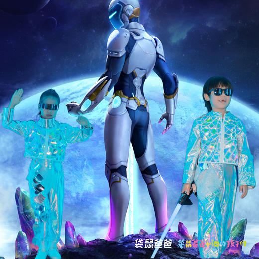 【袋鼠爸爸独宠首发 |太空奥德赛XR体验票】坐标西影厂，引入AI交互玩法，带来8K视觉交互体验。科幻剧情穿越2099年，人类基地面临存亡危机，游戏者化身勇士与机器人T11和OB08共同阻止外来者入侵。 商品图5