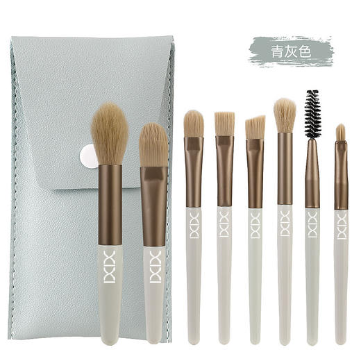 【新手入门，轻松上妆】初学者8支化妆刷眼影刷 散粉刷套装 粉底软毛美妆工具刷子-QA 商品图7