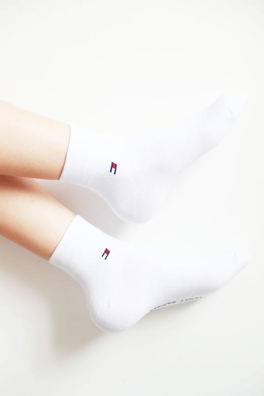 好爱好喜欢啊啊啊，全棉是真的好穿。小标印花基础短筒袜C071660 商品图13