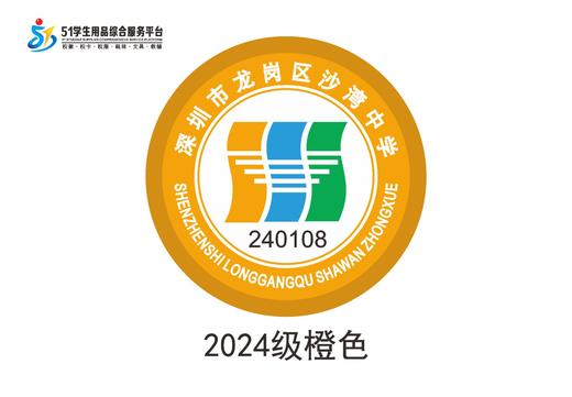 定制深圳市龙岗区沙湾中学包边校徽定做礼服布标姓名贴缝制包邮51 商品图2