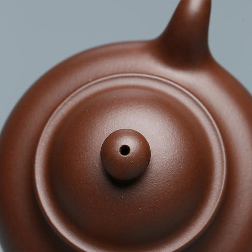 百年紫砂品牌铁画轩出品 底槽清 大亨高掇只紫砂壶180ml 商品图4