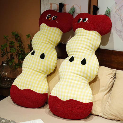 自然醒大眼红苹果云朵长条睡觉抱枕长条夹腿毛绒玩具女生卧室靠枕玩偶娃娃礼物QYL 商品图10