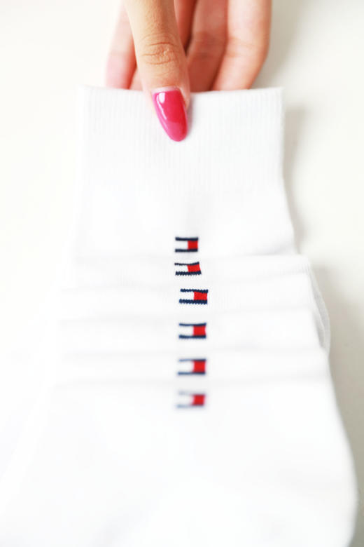 好爱好喜欢啊啊啊，全棉是真的好穿。小标印花基础短筒袜C071660 商品图2