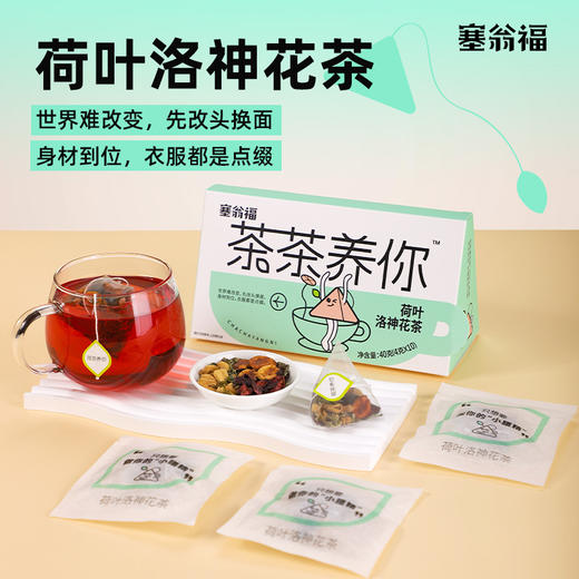 塞翁福 茶茶养你系列花果茶40g 内含10小包 商品图2