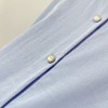 【新品推荐】瑟俪品牌-047A压褶面料拼色袖衬衫-喜出 商品缩略图3