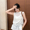 【不退不换】良木礼抽绳苎麻背心（66866） 商品缩略图1