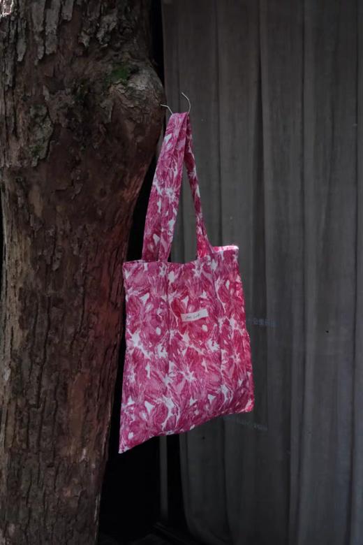 Ad Lib/亮眼玫红浮雕帆布包 商品图0